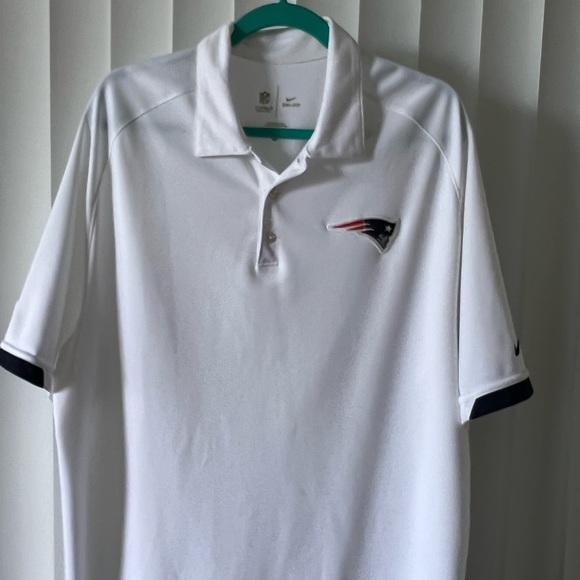 Nike Dri-Fit Polo Shirt with Patriots Flying Elvis Logo - Picture 5 of 8